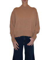 Maglia girocollo manica pipistrello