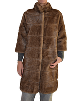 Cappotto eco-pelliccia