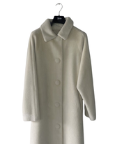 Cappotto reversibile in eco pelliccia