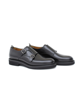 Monkstrap in vitello spazzolato