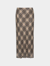 Gonna scivolata stampa check