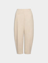 Pantalone Barrel in fustagno