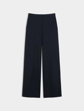 Pantalone in twill wide leg