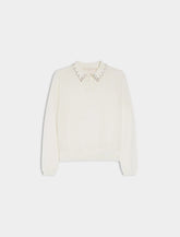 Maglia aderente con strass