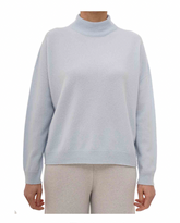 Maglia girocollo mezzo lupetto