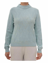 Maglia mezzo collo jacquard