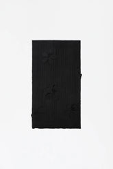 Sciarpa fantasia floreale su tono