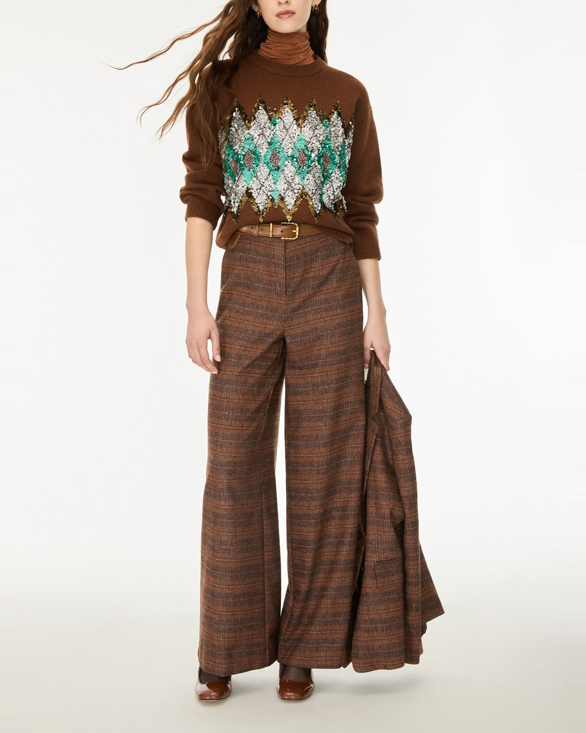 brown
