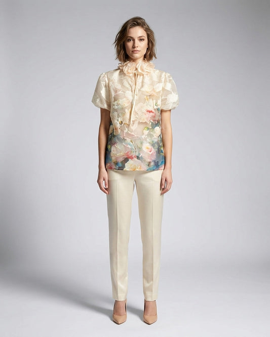 T-shirt leggera dalla linea pulita