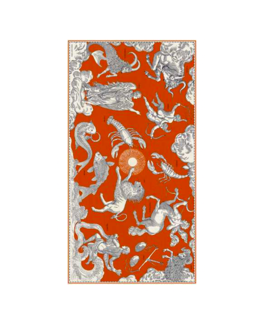 inoui-sciarpa-etole-100-astrologie-orange-et201as08 1
