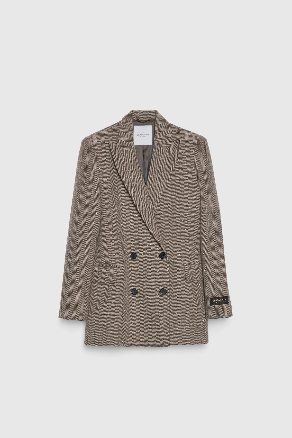 Blazer doppio petto spinato