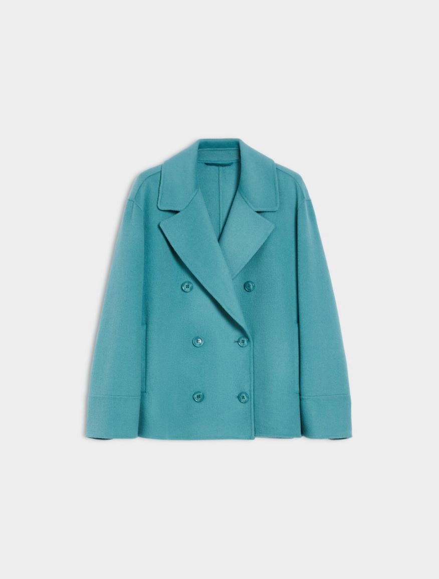 Cappotto corto in tessuto doublé