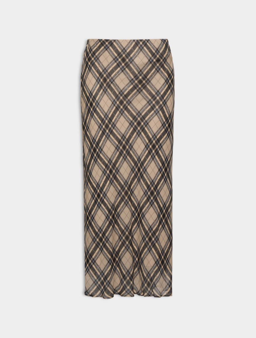 Gonna scivolata stampa check