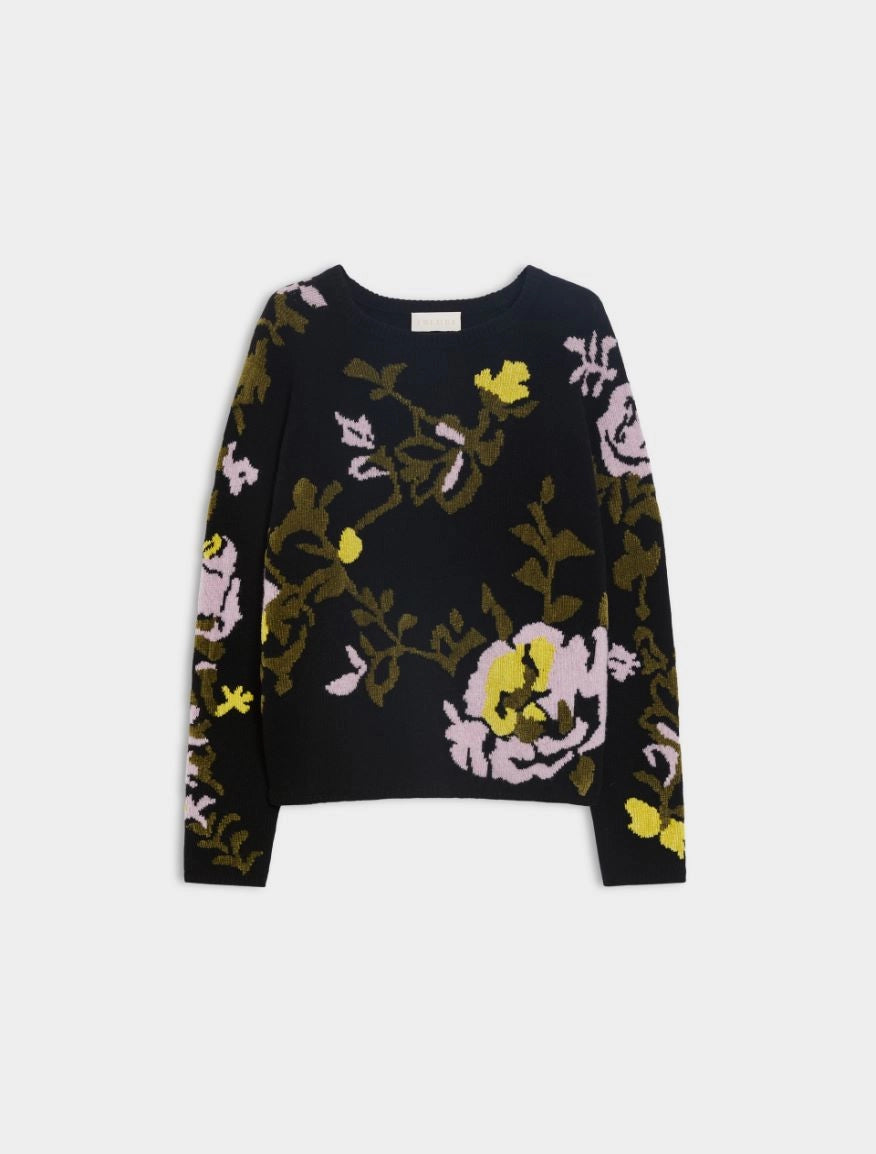 Maglia fantasia floreale