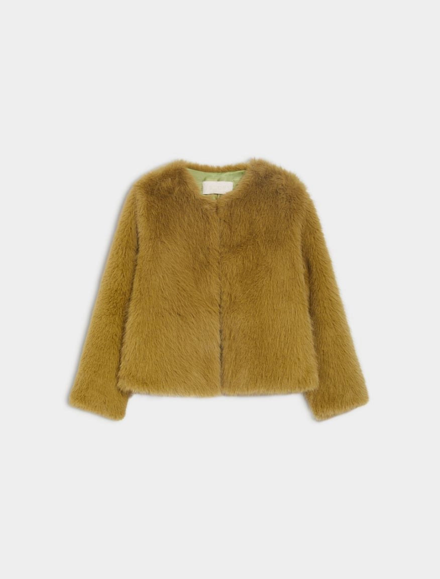 Eco pelliccia fluffy corta