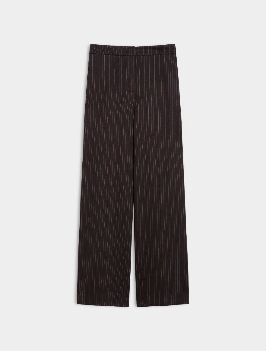Pantalone in jersey jacquard stretch