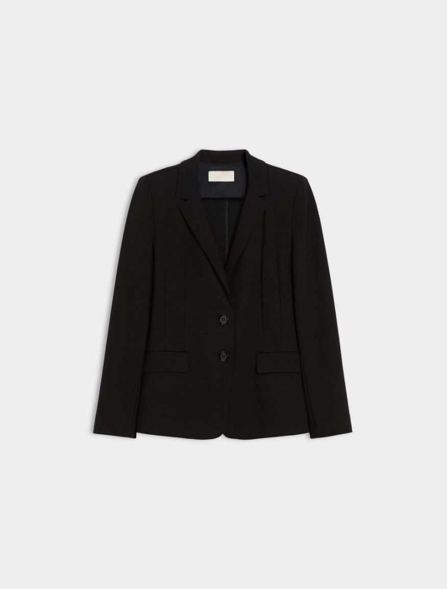 Blazer monopetto in jersey