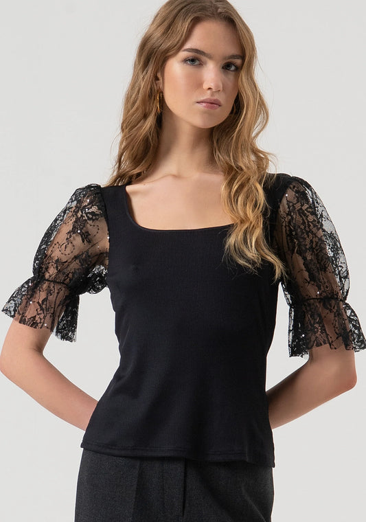 fracomina-short-sleeves-t-shirt-black-fr25wt3031j463g1-053 1