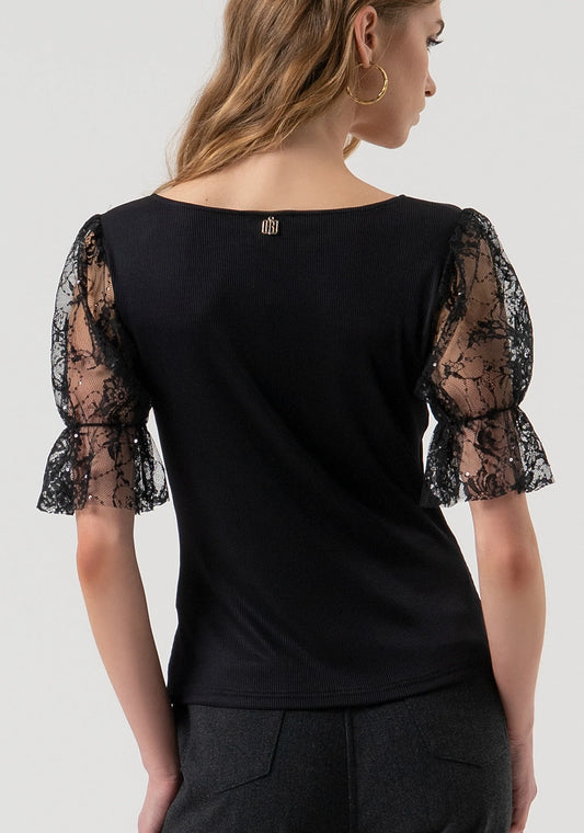 fracomina-short-sleeves-t-shirt-black-fr25wt3031j463g1-053 2