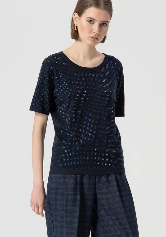 fracomina-knitted-t-shirt-blue-fs25wt3004k50201-064 1