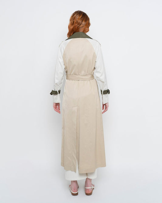 Trench Lungo Multicolor