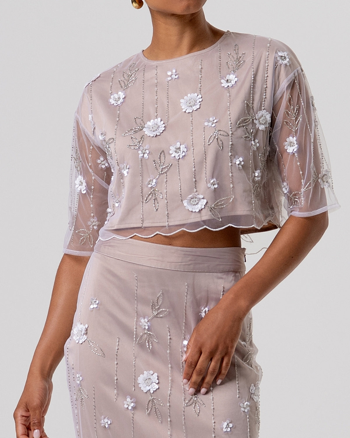 CROP TOP BLOUSE