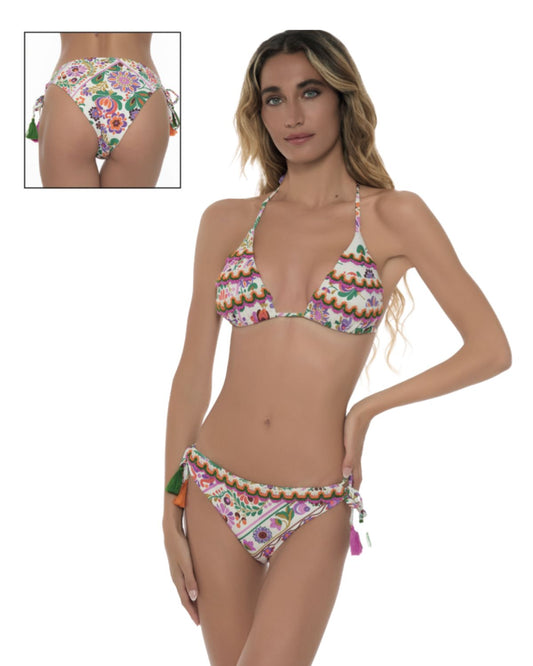 Bikini triangolo slip Italia passamaneria folk