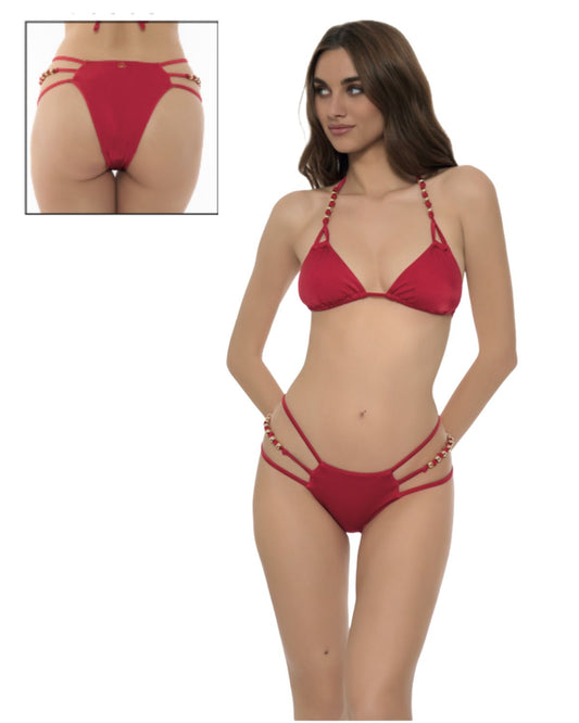 Slip stringhe palline d’oro