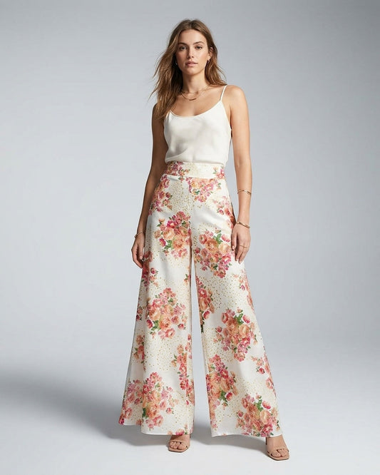 Pantalone in cotone dal taglio easy