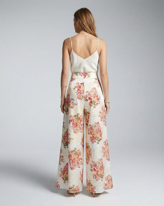 Pantalone in cotone dal taglio easy